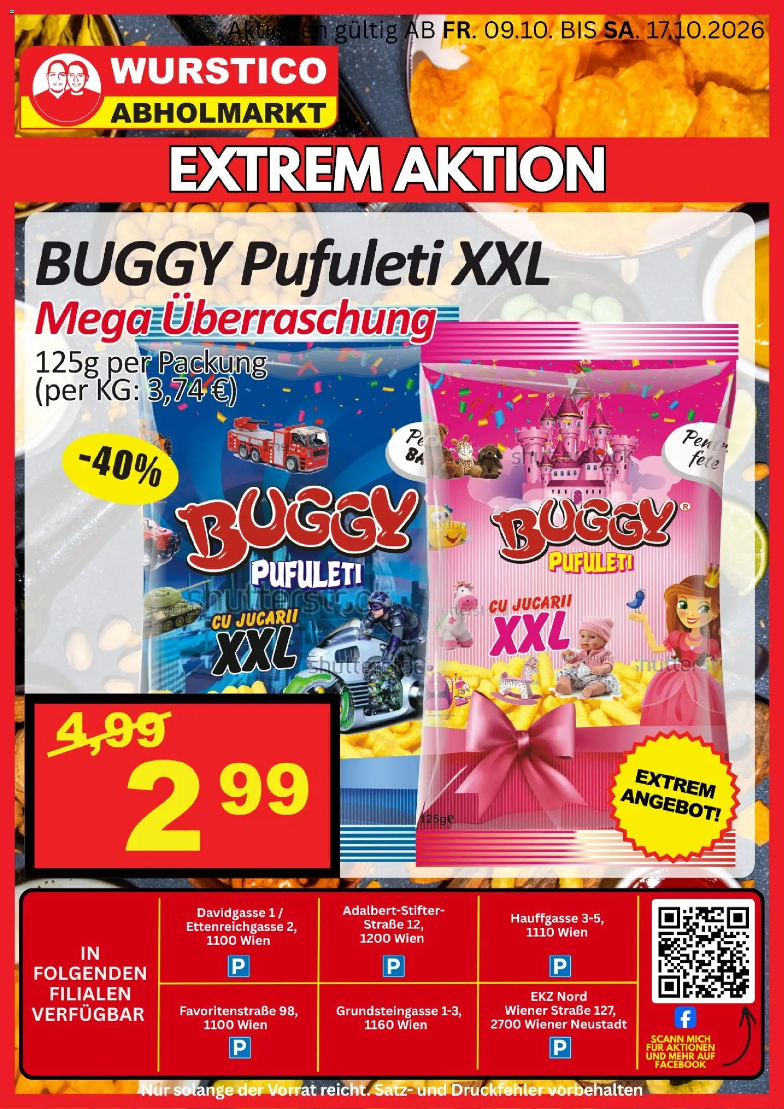 Wurstico Abholmarkt Flugblatt gültig ab 15.10.2026 | Seite: 3
