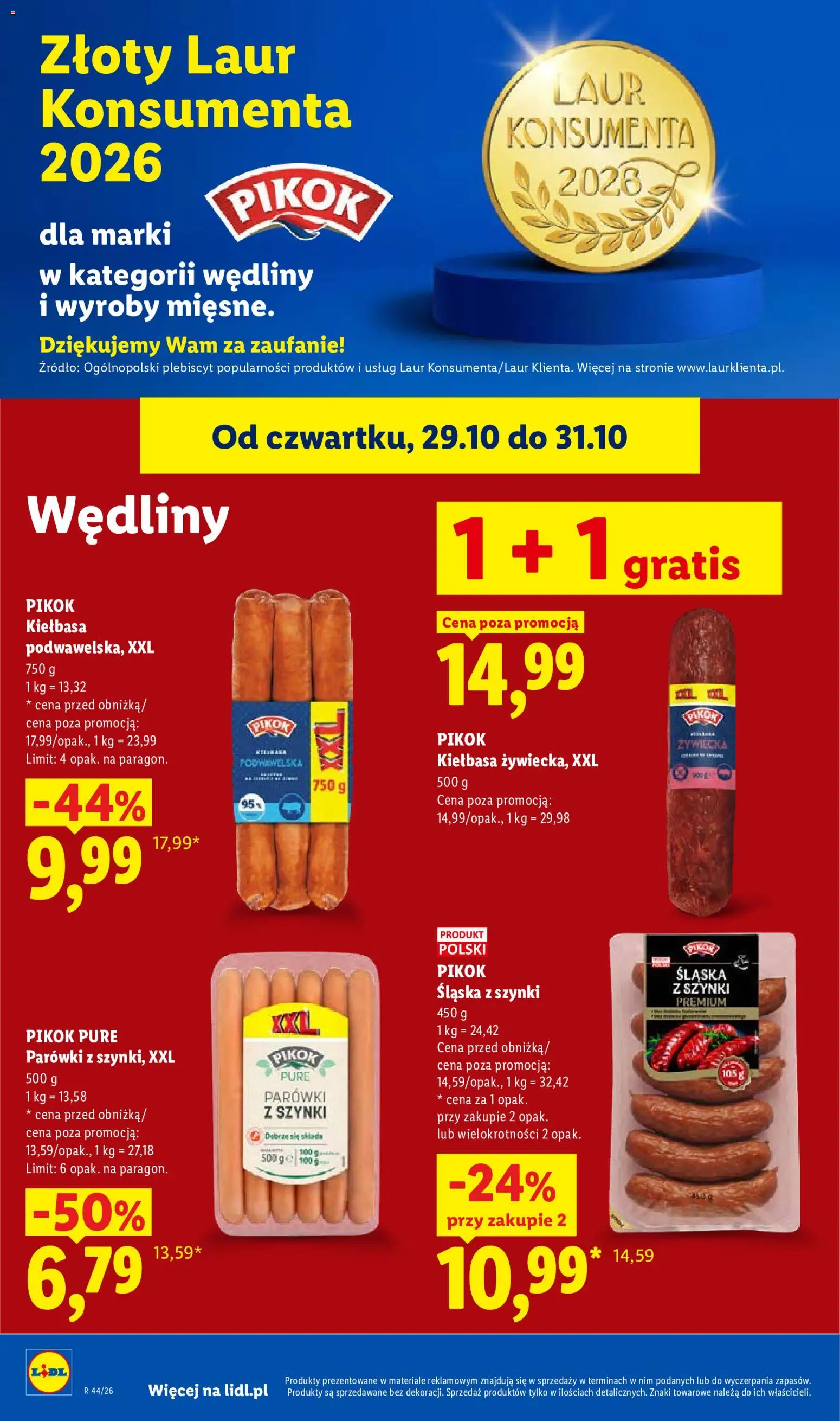 Lidl gazetka od 29.10.2026 | Strona: 64