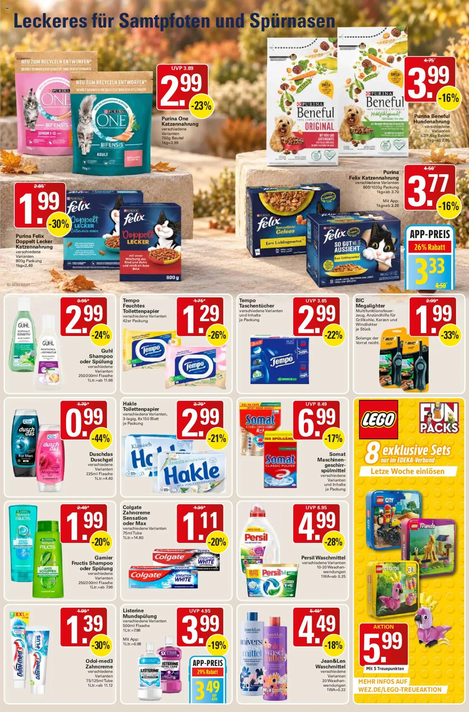 WEZ Prospekt – gültig ab 26.10.2026 | Seite: 15 | Produkte: Taschentücher, Tempo, Persil, Listerine