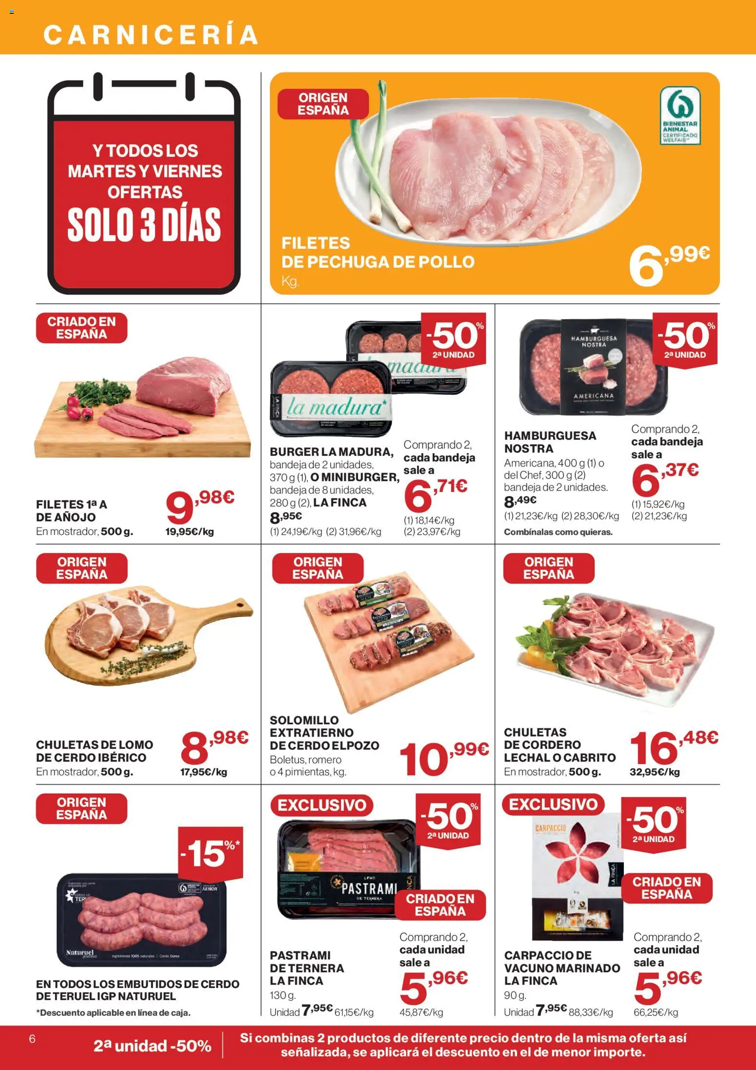 El Corte Inglés ofertas │ válido desde el 16/07/2026 | Página: 6 | Productos: Δισκέτα, Cerdo, Νυχτικό, Bandeja