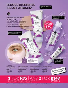 Avon specials catalogue – valid from 01.06.2026 | Page: 107 | Products: Toner, Oil, Mask, Clay