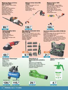 KTC Katalog tehnike i posuđa - Pregled kataloga iz trgovine KTC, vrijedi od 24.06.2026 | Stranica: 18 | Proizvodi: Kofer, Trimer, Metar, Skalpel