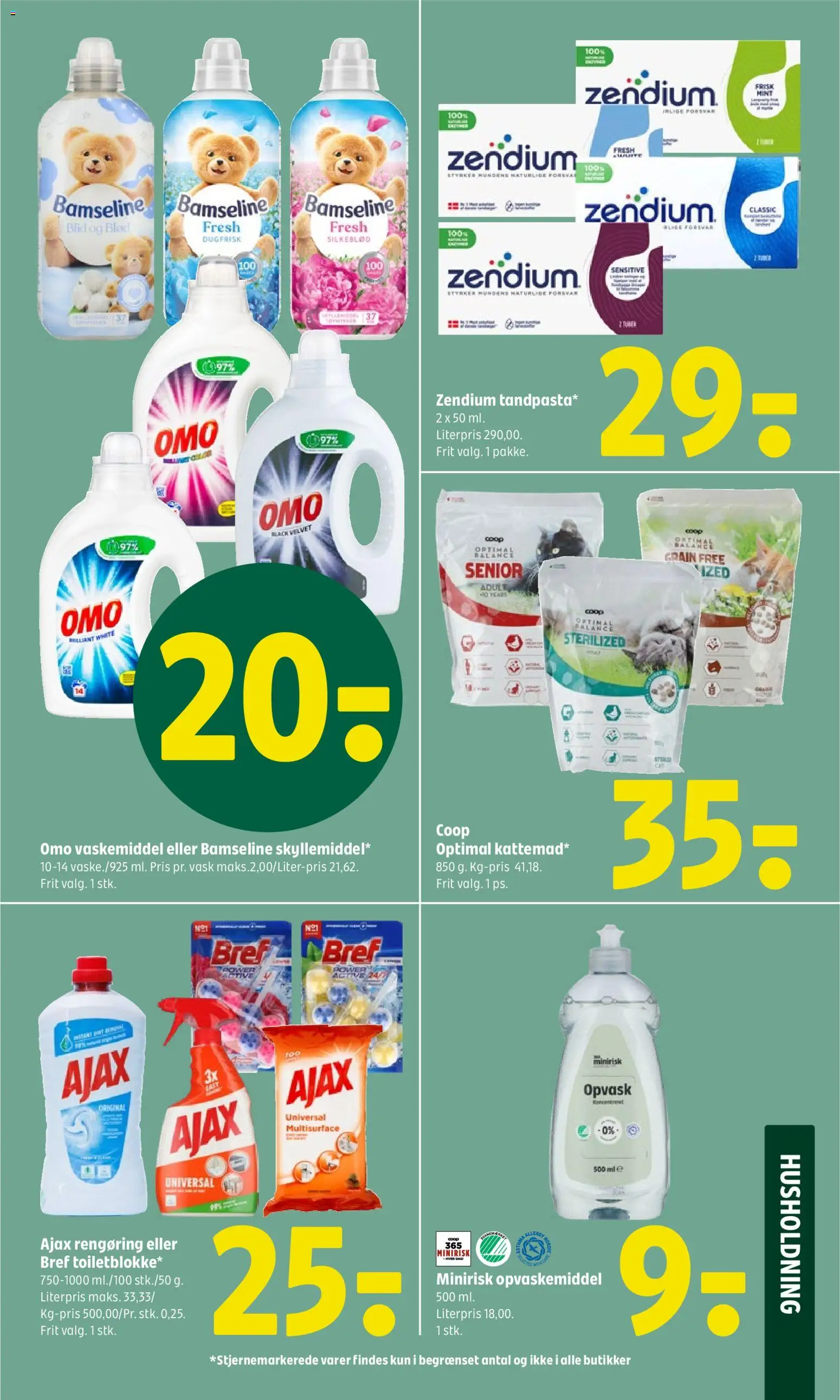 Coop 365 tilbudsavis – gyldig fra 18.06.2026 | Side: 29 | Produkter: Opvaskemiddel, Toilet