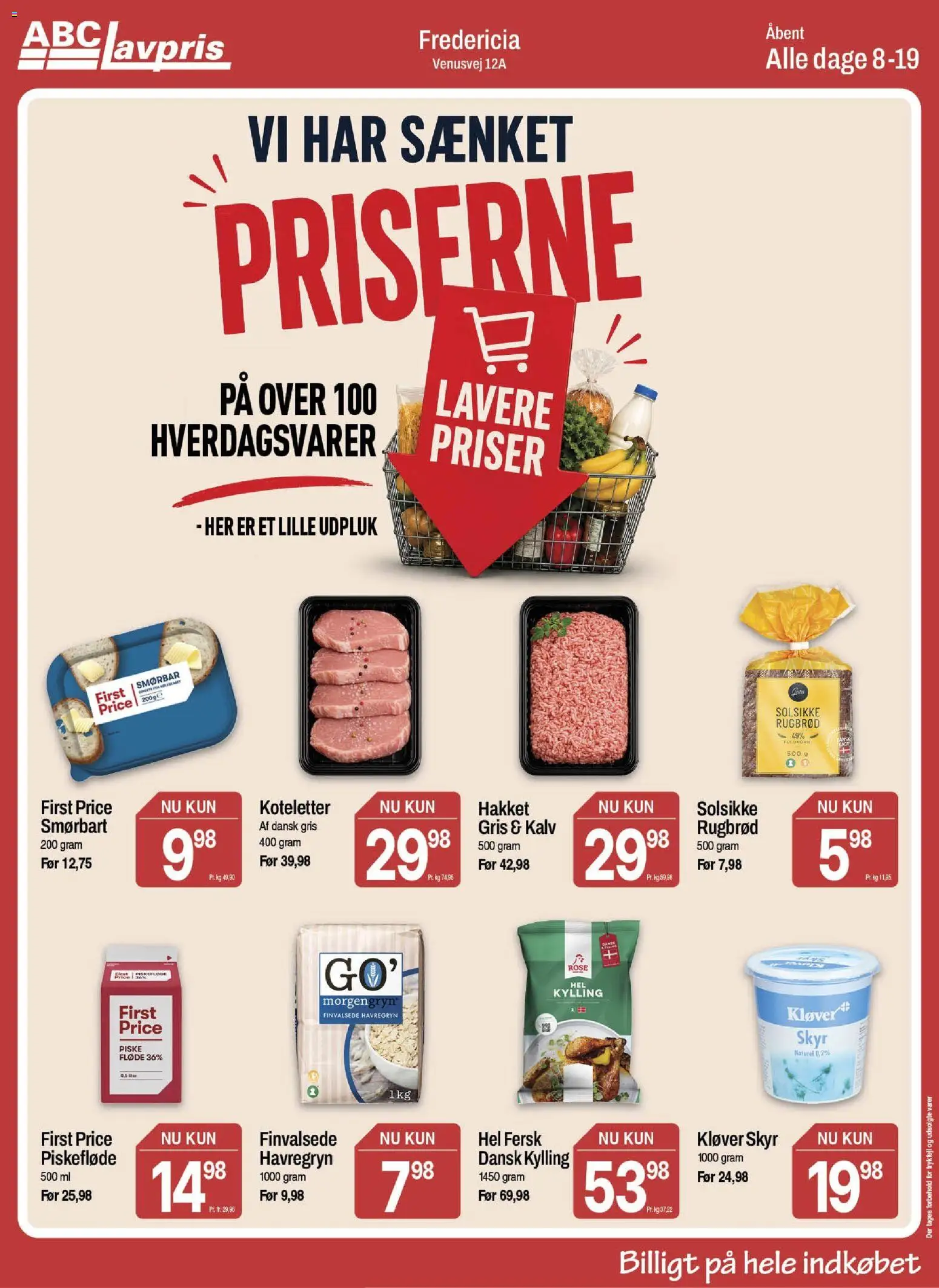 Abc Lavpris tilbudsavis – gyldig fra 27.05.2026 | Side: 13 | Produkter: Skyr, Koteletter, Havregryn, Rugbrød