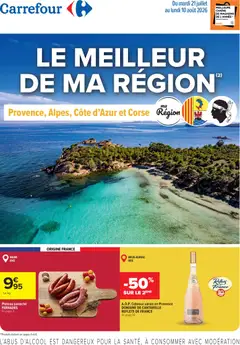Carrefour - Prévisualisation de Carrefour Le meilleur de ma région valide à partir de 21/07/2026
