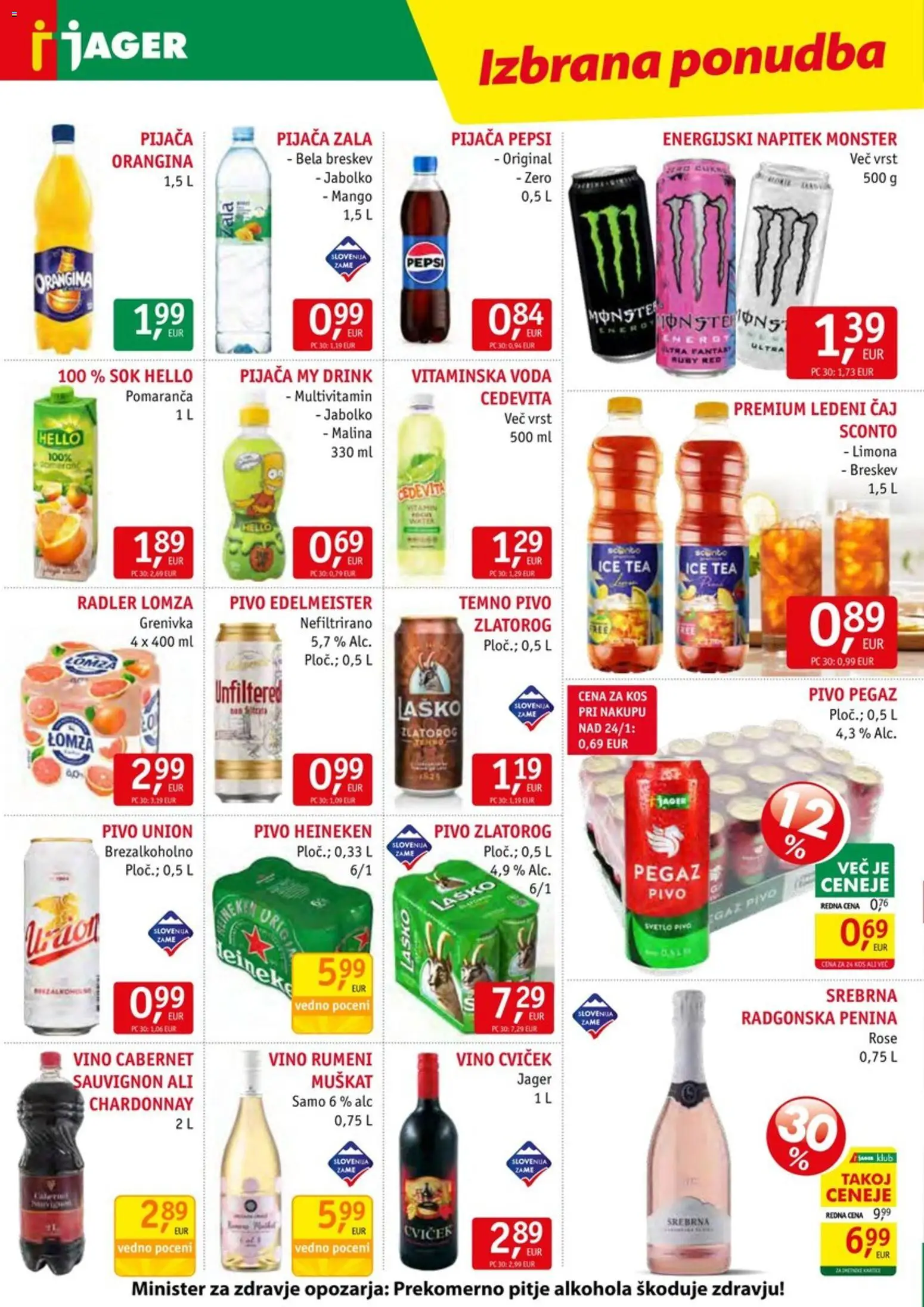 Novi Jager katalog ponudbe – veljaven od 17.06.2026 | Stran: 12