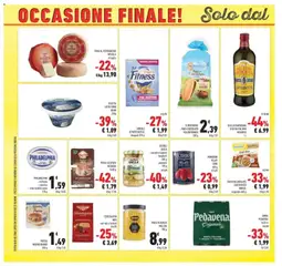 Anteprima del volantino SFIZIOLI SACLA - carciofini tagliati - funghetti 205 g - peperoni 190 g, Carciofini tagliati, funghi e peperoni valido a partire dal 07/10/2026 | Pagina: 56
