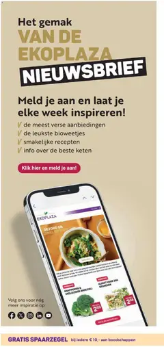 Ekoplaza folder - Voorbeeld van een folder van Ekoplaza, geldig van 29-07-2026 | Pagina: 6