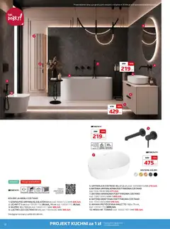 Pogląd oferty "Komfort gazetka" - ważna od 24.06.2026 | Strona: 22 | Produkty: Umywalka, Bateria, Lustro