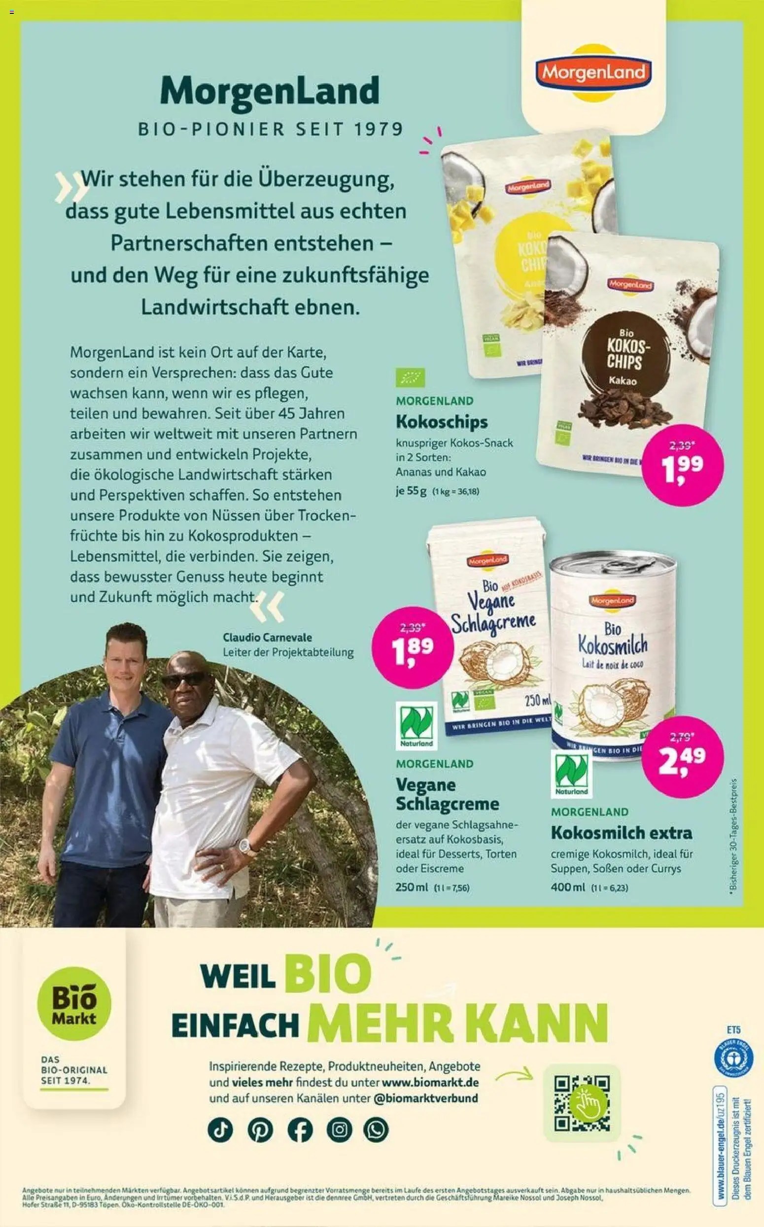 BioMarkt Prospekt – gültig ab 01.07.2026 | Seite: 14 | Produkte: Schlagsahne, Ananas, Eiscreme, Chips