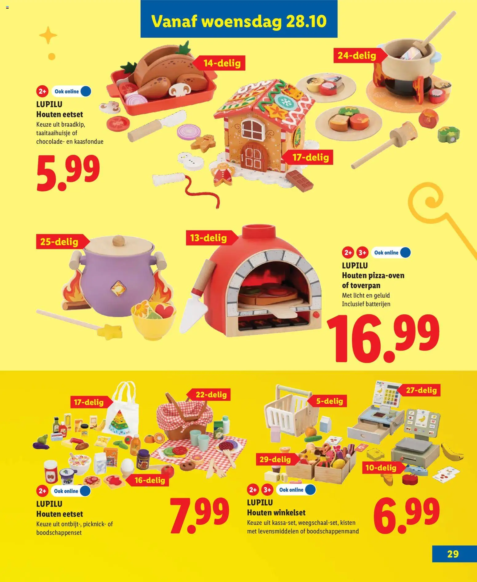 {H1} | Pagina: 29 | Producten: Geluid, Oven, Levensmiddelen, Batterijen