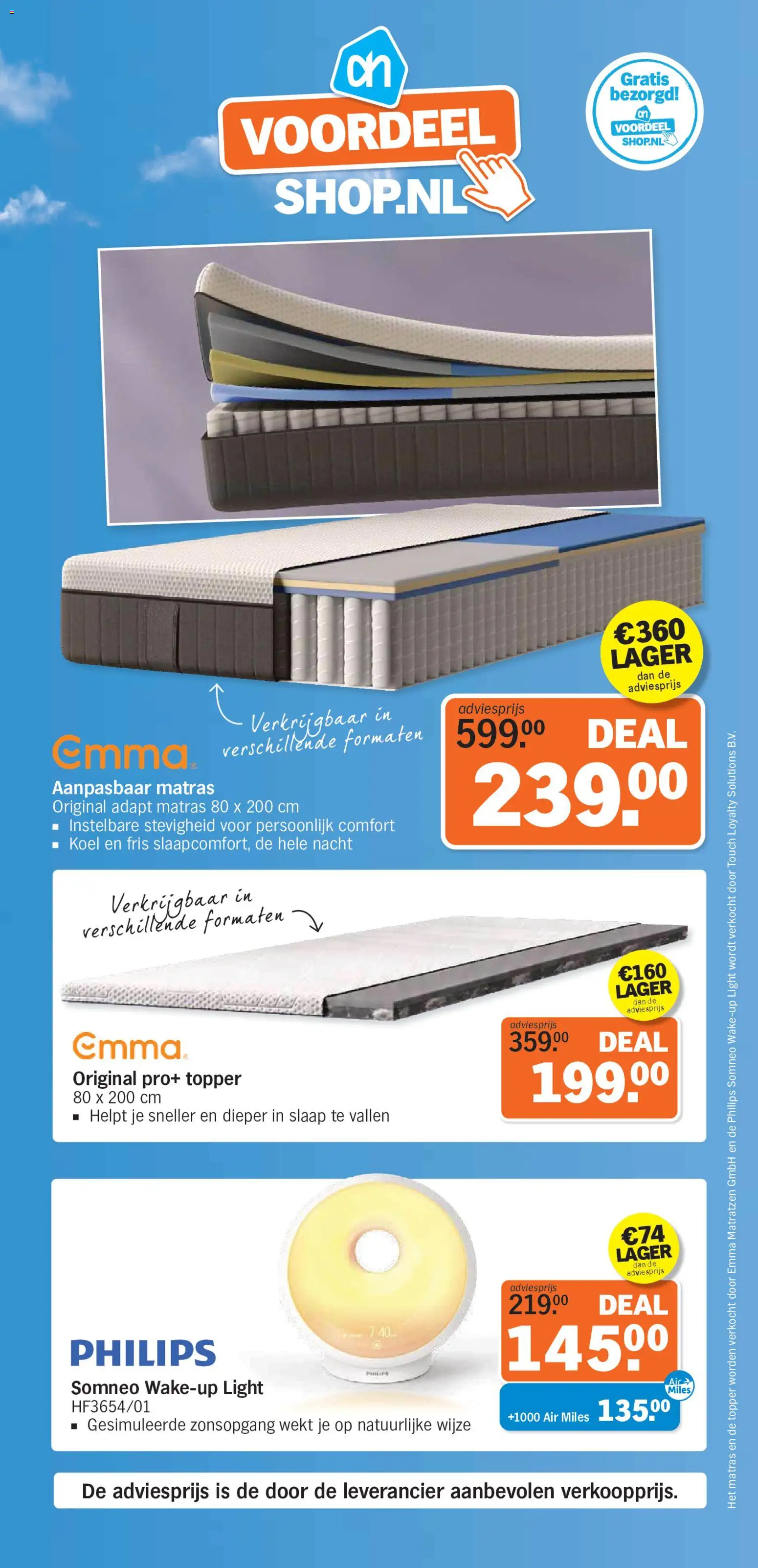 {H1} | Pagina: 4 | Producten: Matras