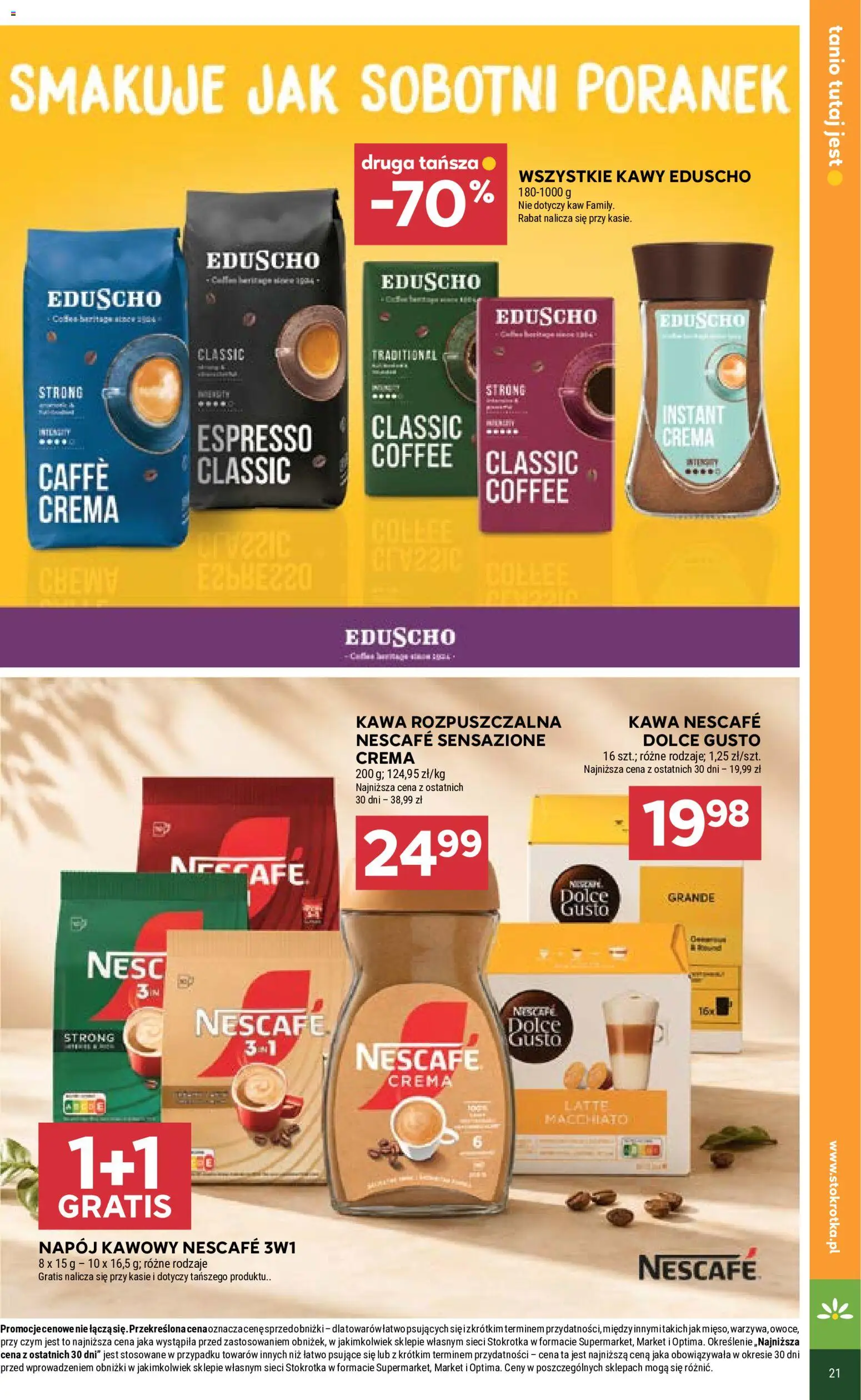 Stokrotka gazetka od 18.06.2026 | Strona: 27 | Produkty: Nescafe, Kawa rozpuszczalna, Dolce Gusto, Kawa