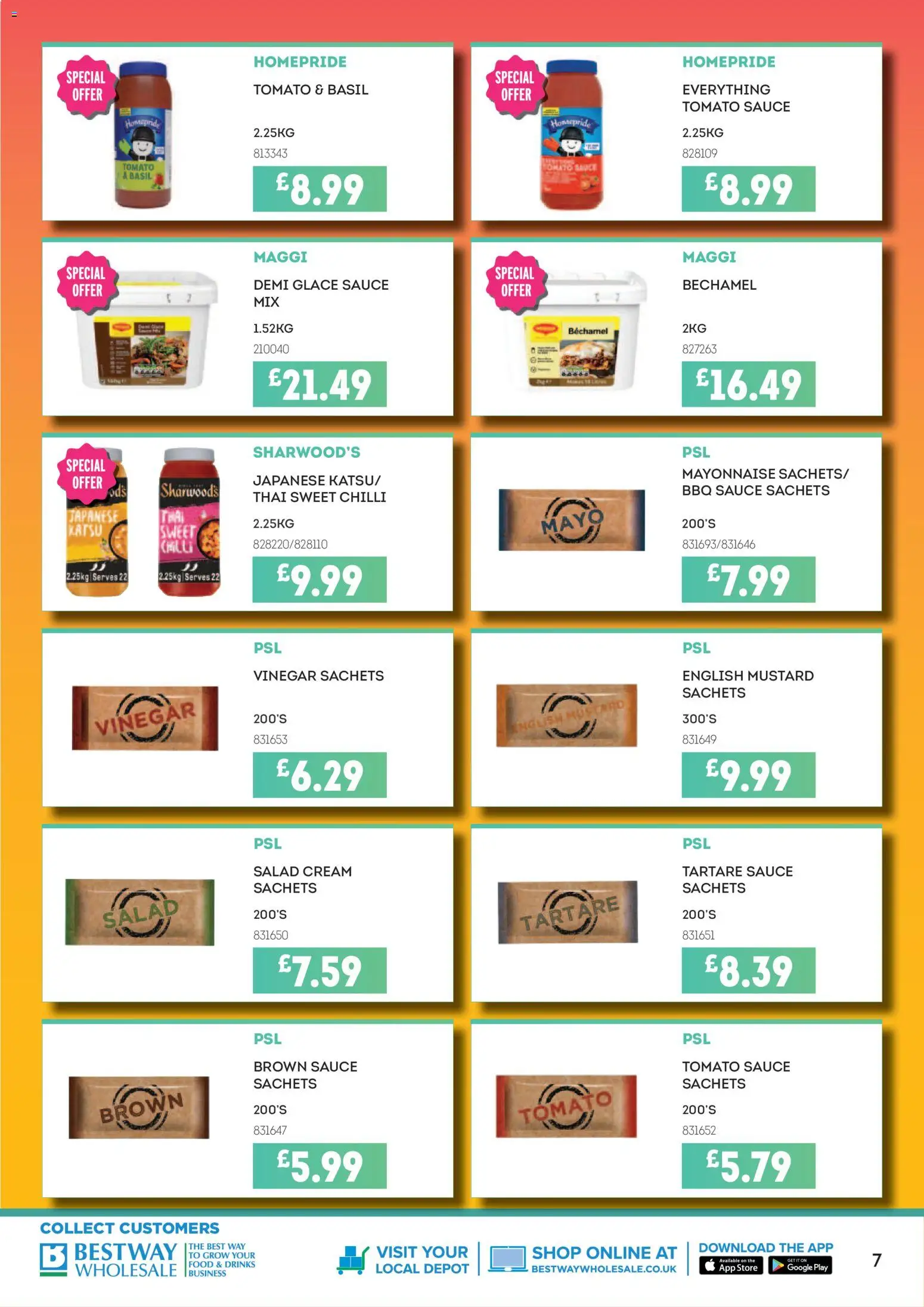 {H1} | Page: 7 | Products: Chilli, Basil, Cream, Retek
