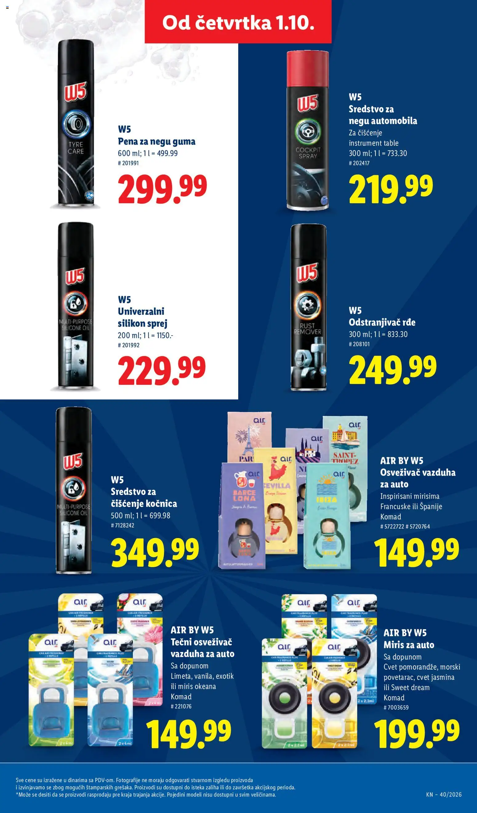 Lidl katalog - važi od 01.10.2026 | Strana: 43