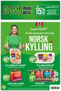 Forhåndsvisning av Kiwi kundeavis gyldig fra 05/10/2026