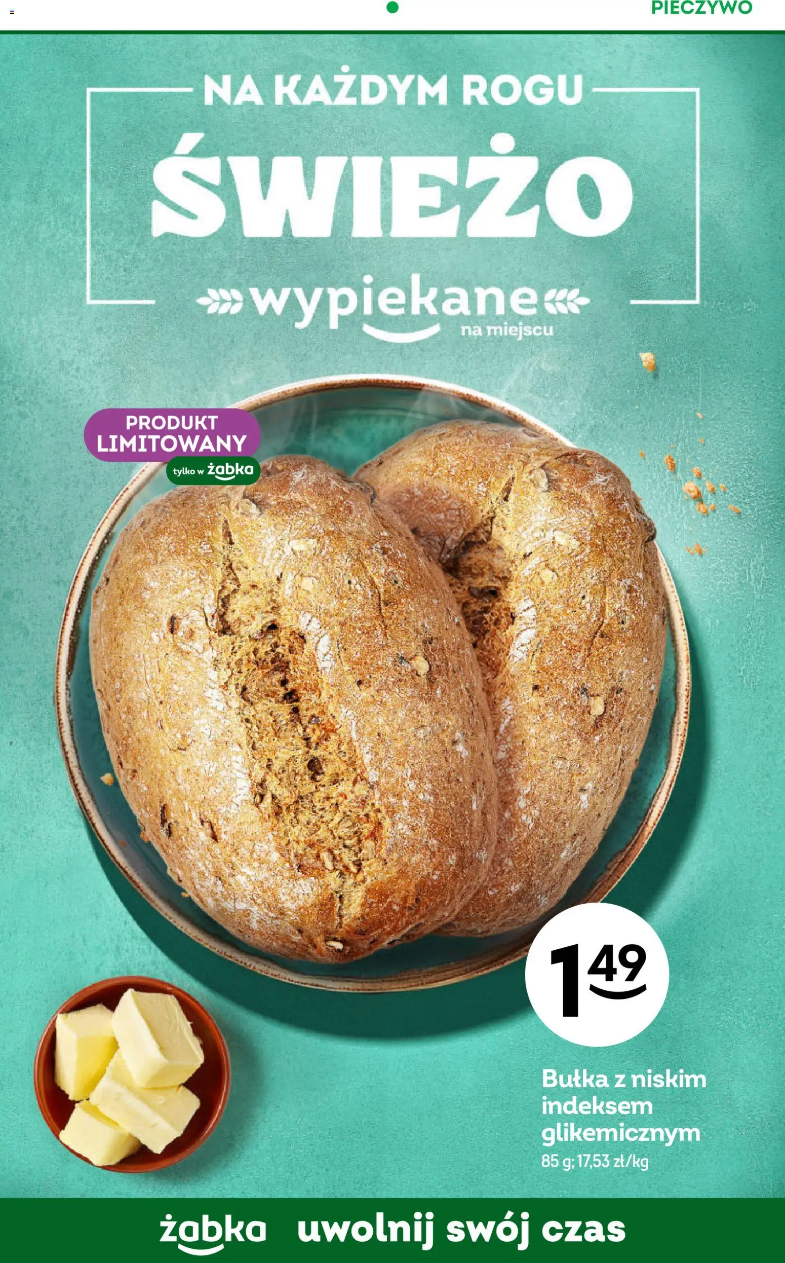 Żabka gazetka - Codzienne produkty od 29.07.2026 | Strona: 10 | Produkty: Pieczywo, Bułka