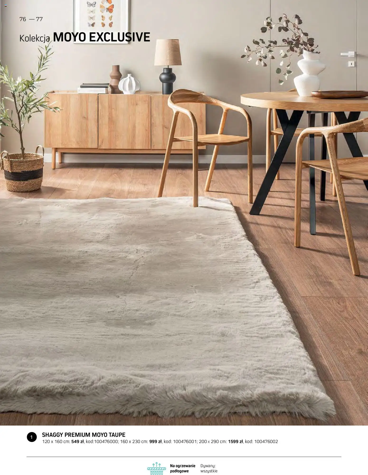 Komfort gazetka - Katalog dywanów od 07.10.2026 | Strona: 76 | Produkty: Dywany