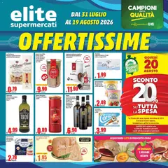 Anteprima del volantino Elite Supermercati volantino valido a partire dal 31/07/2026