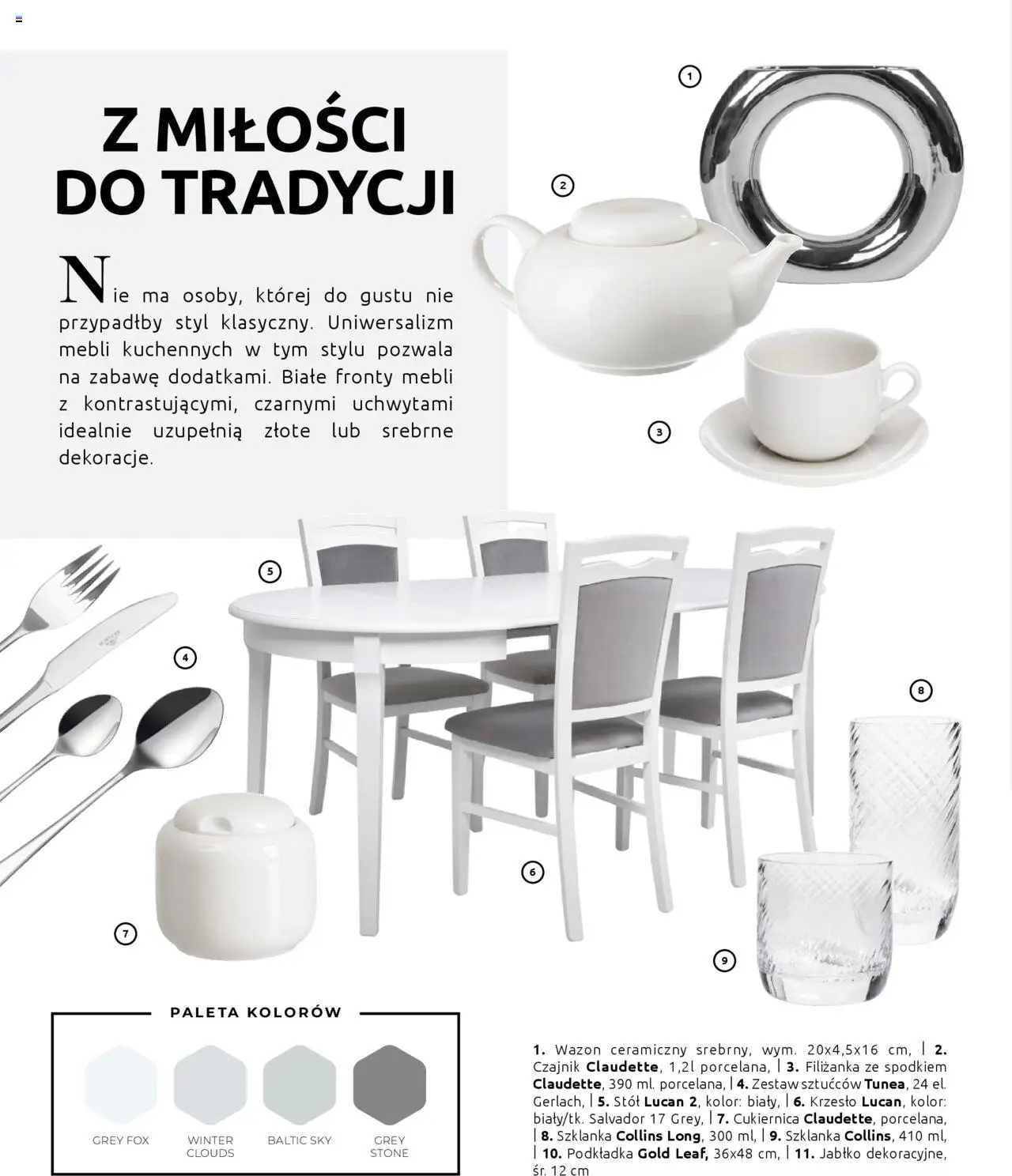 Black Red White Gazetka - Kuchni na wymiar od 30.05.2023 | Strona: 70 | Produkty: Czajnik, Stół, Krzesło, Wazon