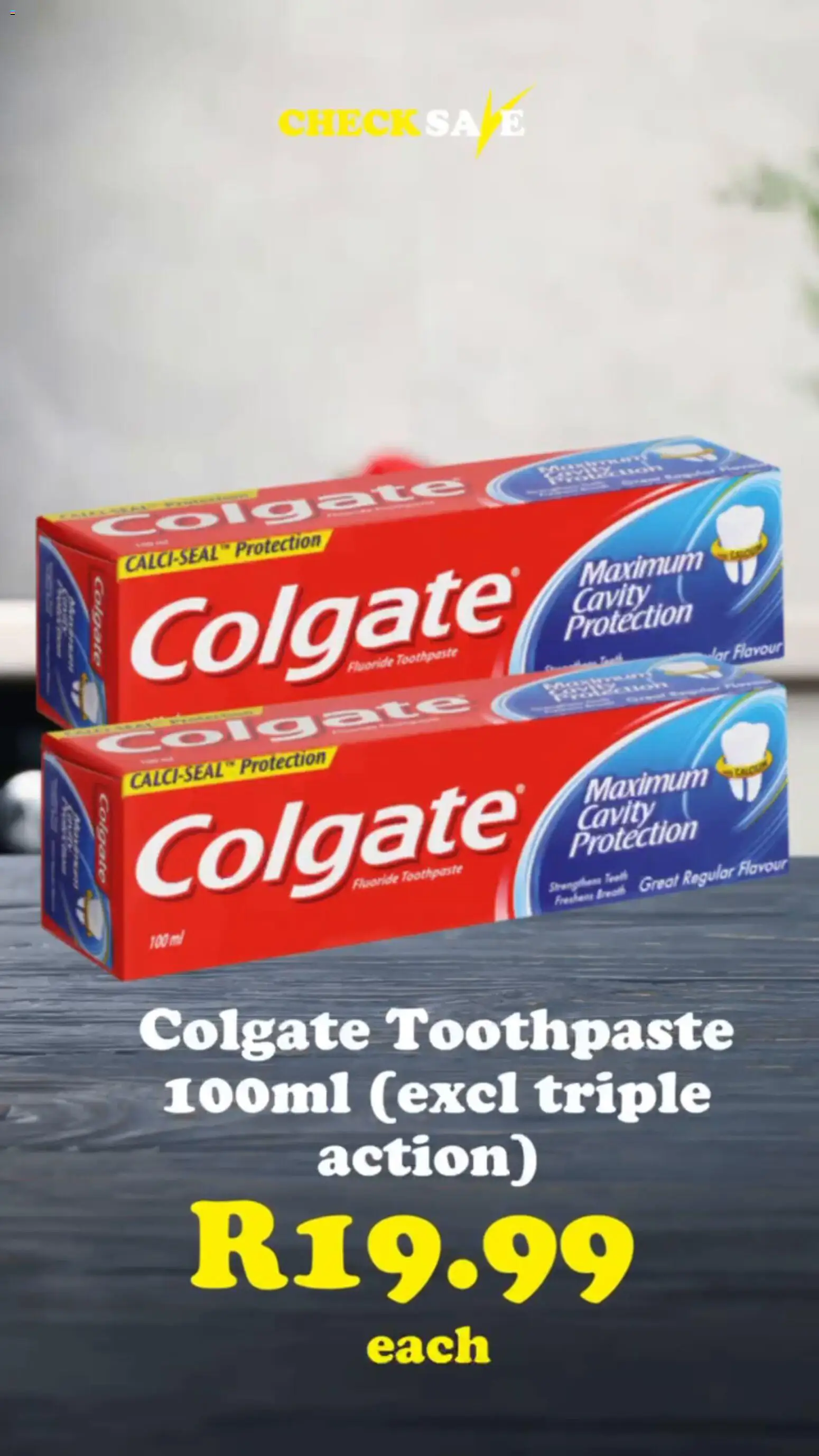 New Check Save catalogue – valid from 08/07/2026 | Page: 6 | Products: Toothpaste