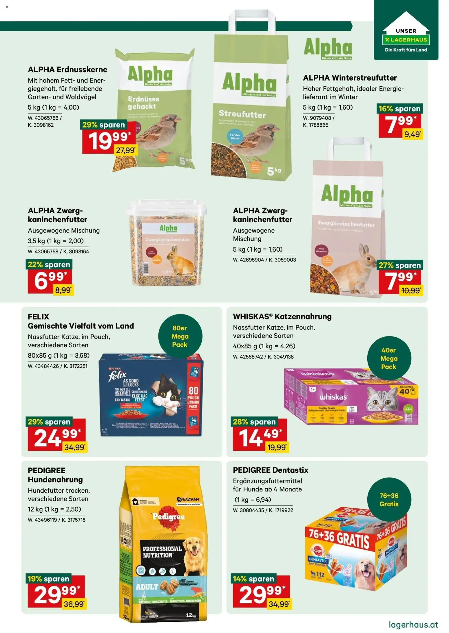 Lagerhaus Wochen Angebote gültig ab 19.10.2026 | Seite: 11 | Produkte: Erdnüsse, Hundefutter