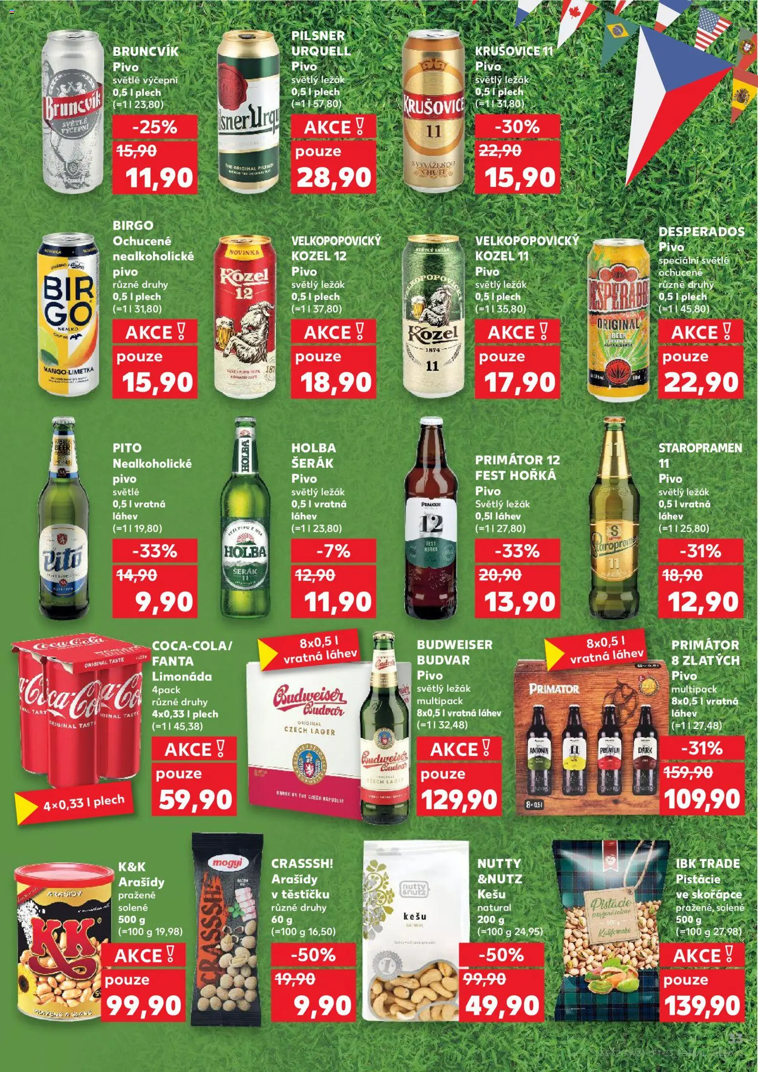 Kaufland leták - Ostrava od 10.06.2026 | Strana: 33 | Produkty: Mango, Pivo, Arašídy, Šerák