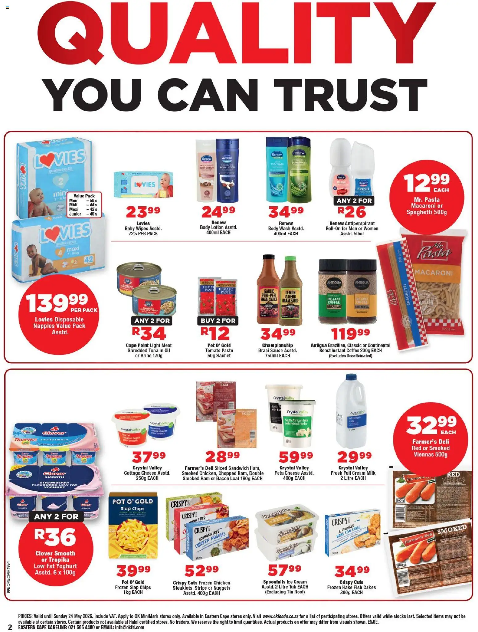 New OK Foods catalogue – valid from 13.05.2026 | Page: 2