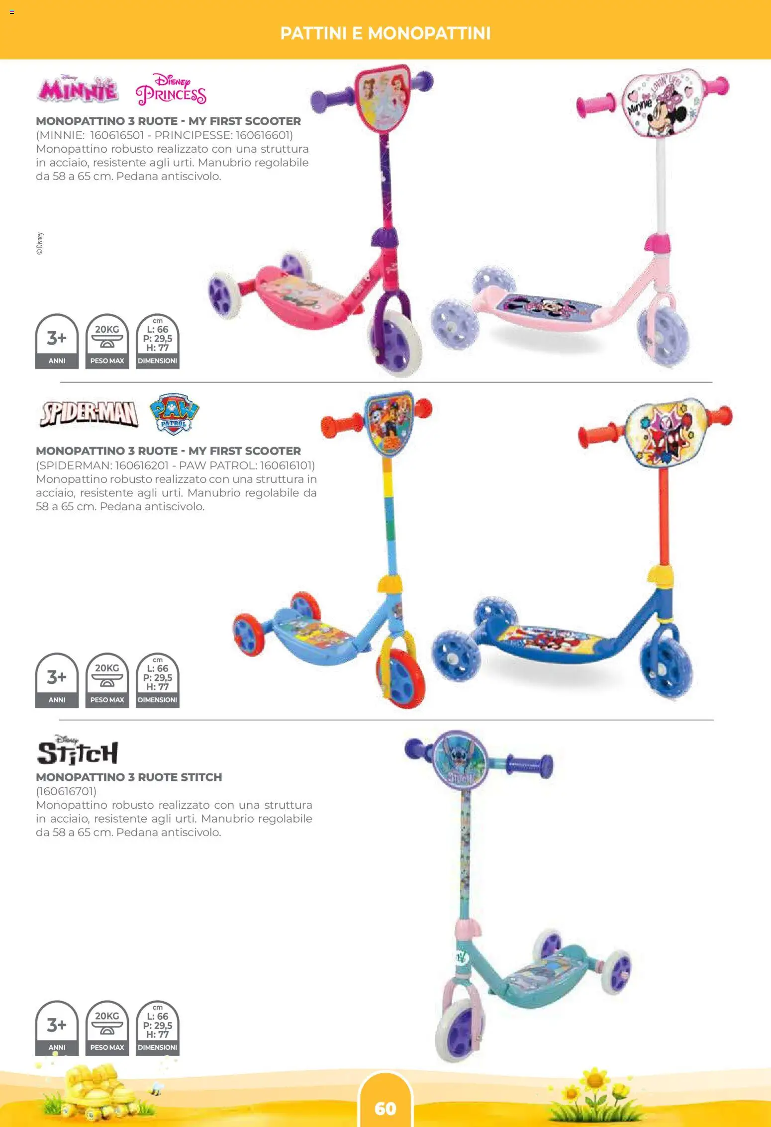 Volantino Toys Center del 02.04.2026 | Pagina: 62 | Prodotti: Monopattino