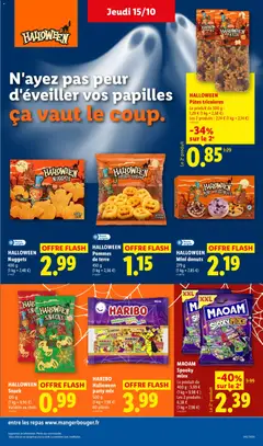 LIDL - Prévisualisation de HALLOWEEN Pommes de terre, 450 g (1 kg = 2,56 €) valide à partir de 15/10/2026 | Page: 33