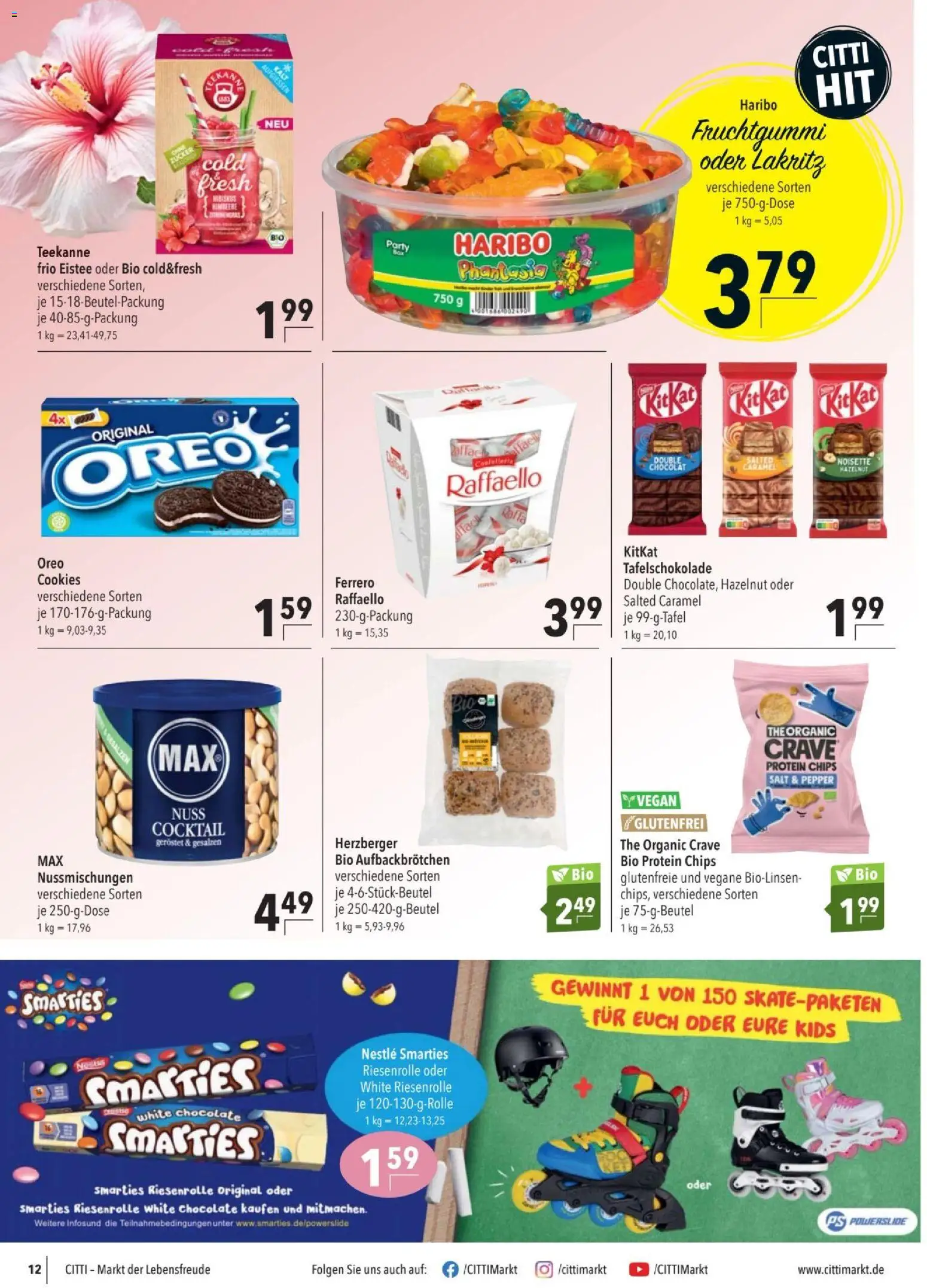 CITTI tilbudsavis – gyldig fra 22/07/2026 | Side: 14 | Produkter: Chips, Cookies, Salt, Oreo