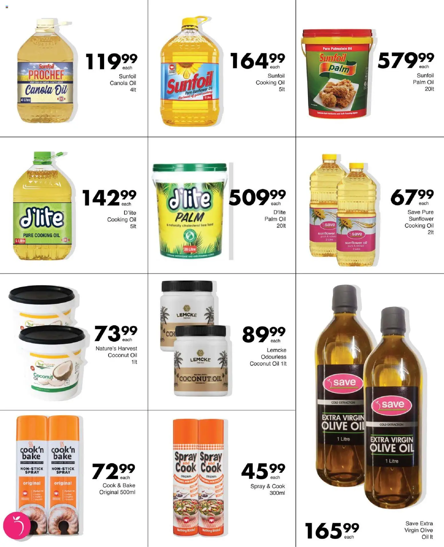 New Save catalogue – valid from 27/08/2026 | Page: 28 | Products: Oil, Extra virgin olive oil, Coconut oil