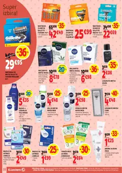 E.leclerc katalog akcije – veljaven od 16.09.2026 | Stran: 28 | Izdelki: Gel za britje, Pena za britje, Krema za roke, Milo