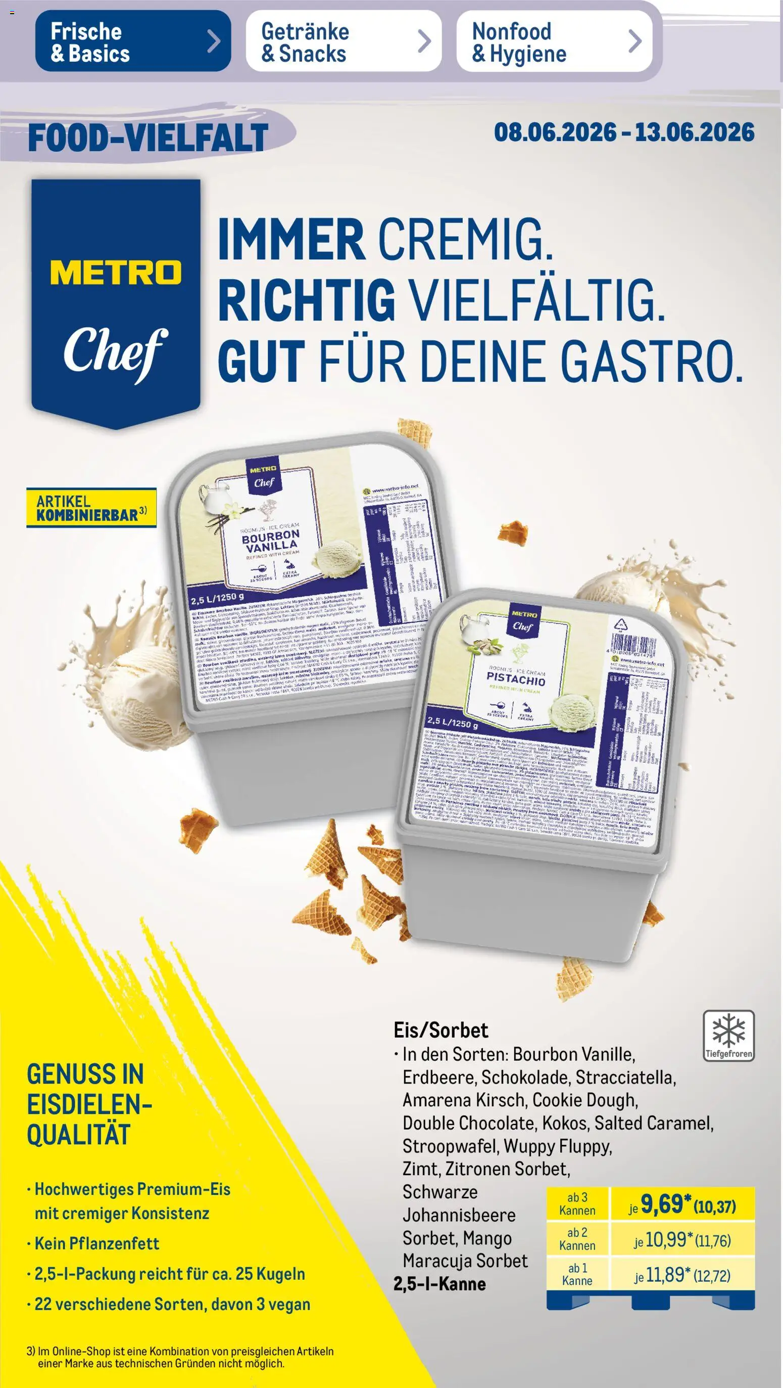 Metro Prospekt – gültig ab 08.06.2026 | Seite: 20 | Produkte: Mango, Bourbon, Zitronen