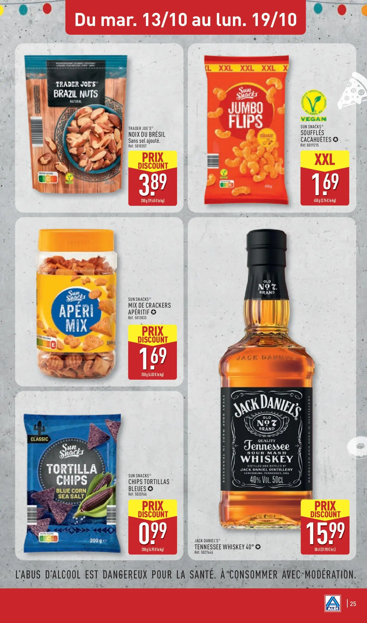 {H1} | Page: 27 | Produits: Noix du Brésil, Crackers, Jack Daniel's, Noix