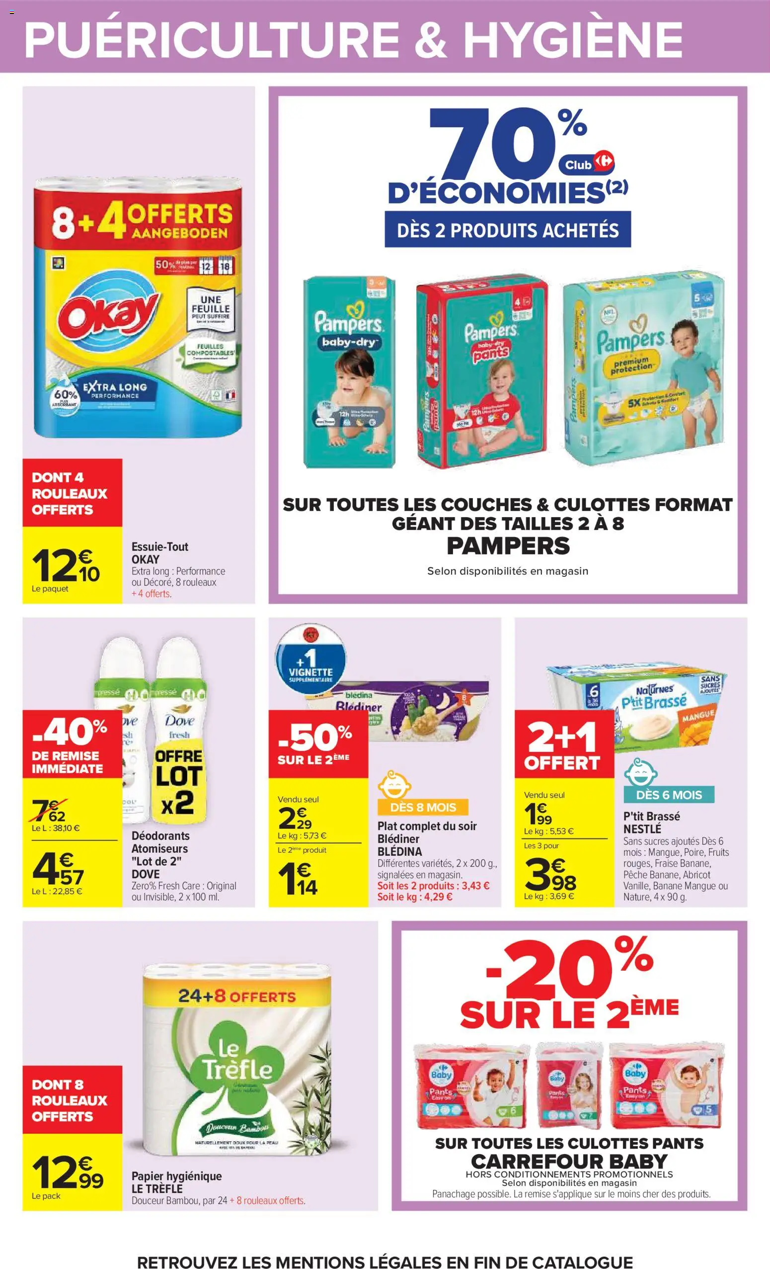 {H1} | Page: 48 | Produits: Déodorant, Fruits, Banane, Hygiène