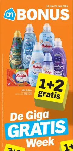 Albert Heijn folder week 21 - Voorbeeld van een folder van Albert Heijn, geldig van 18.05.2026