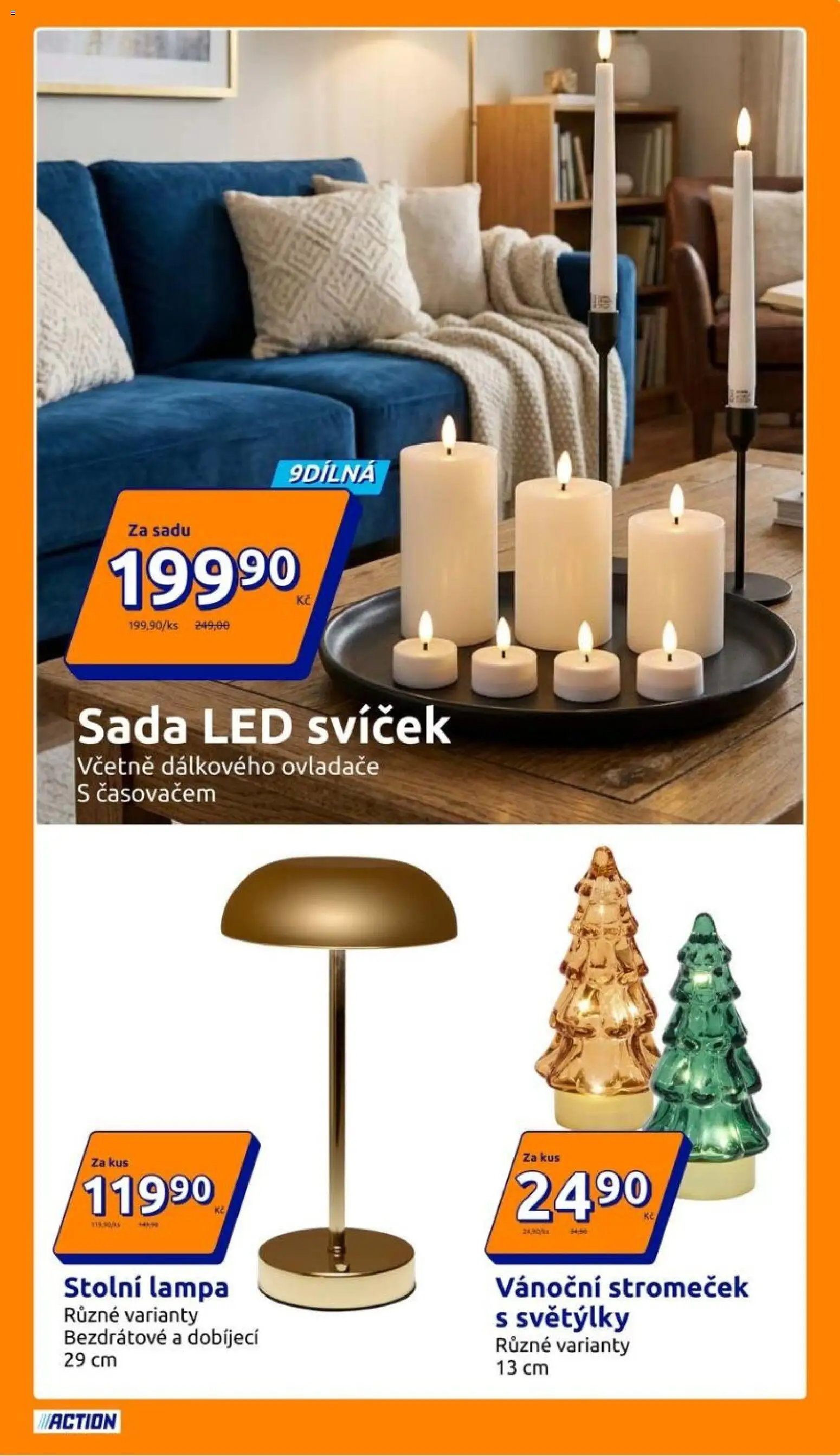 Action leták od 21.10.2026 | Strana: 11 | Produkty: Stolní lampa, Lampa, LED