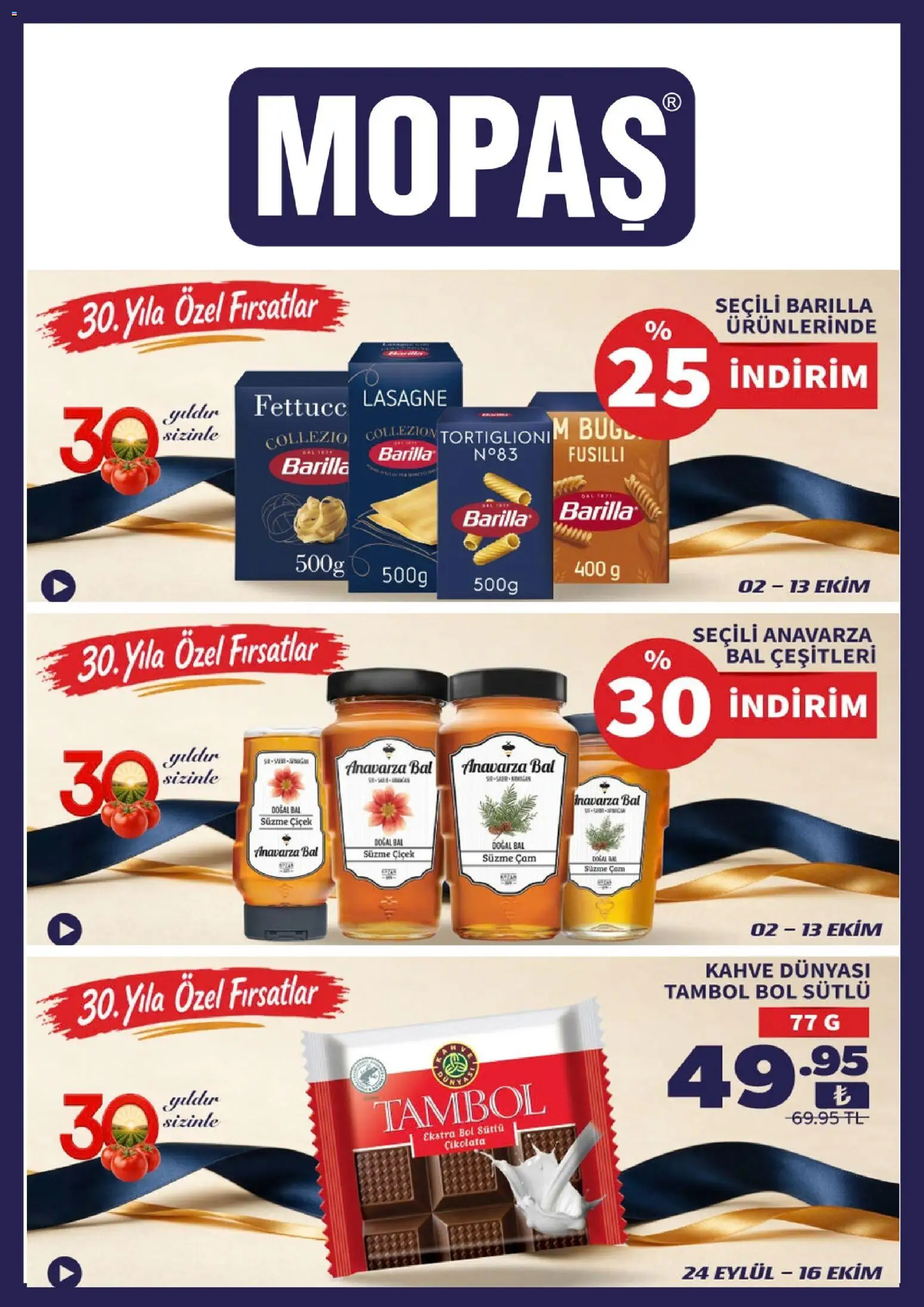 Mopaş Katalog - 06 Ekim 2026 tarihinden itibaren geçerlidir | Sayfa: 6 | Ürünler: Kahve, Çikolata