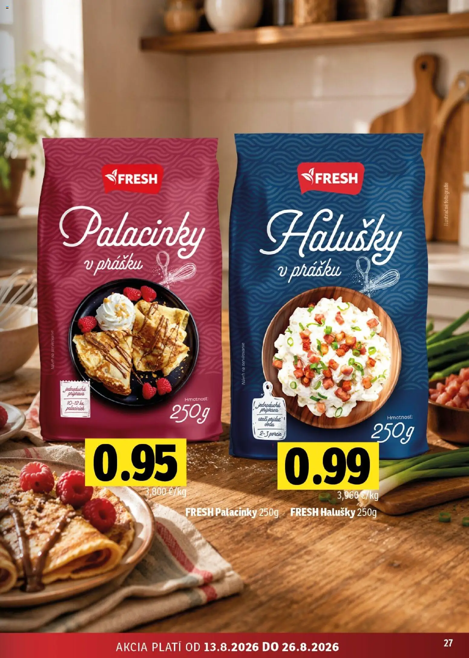 Nové Fresh akcie – leták je platný od 13.08.2026 | Strana: 27