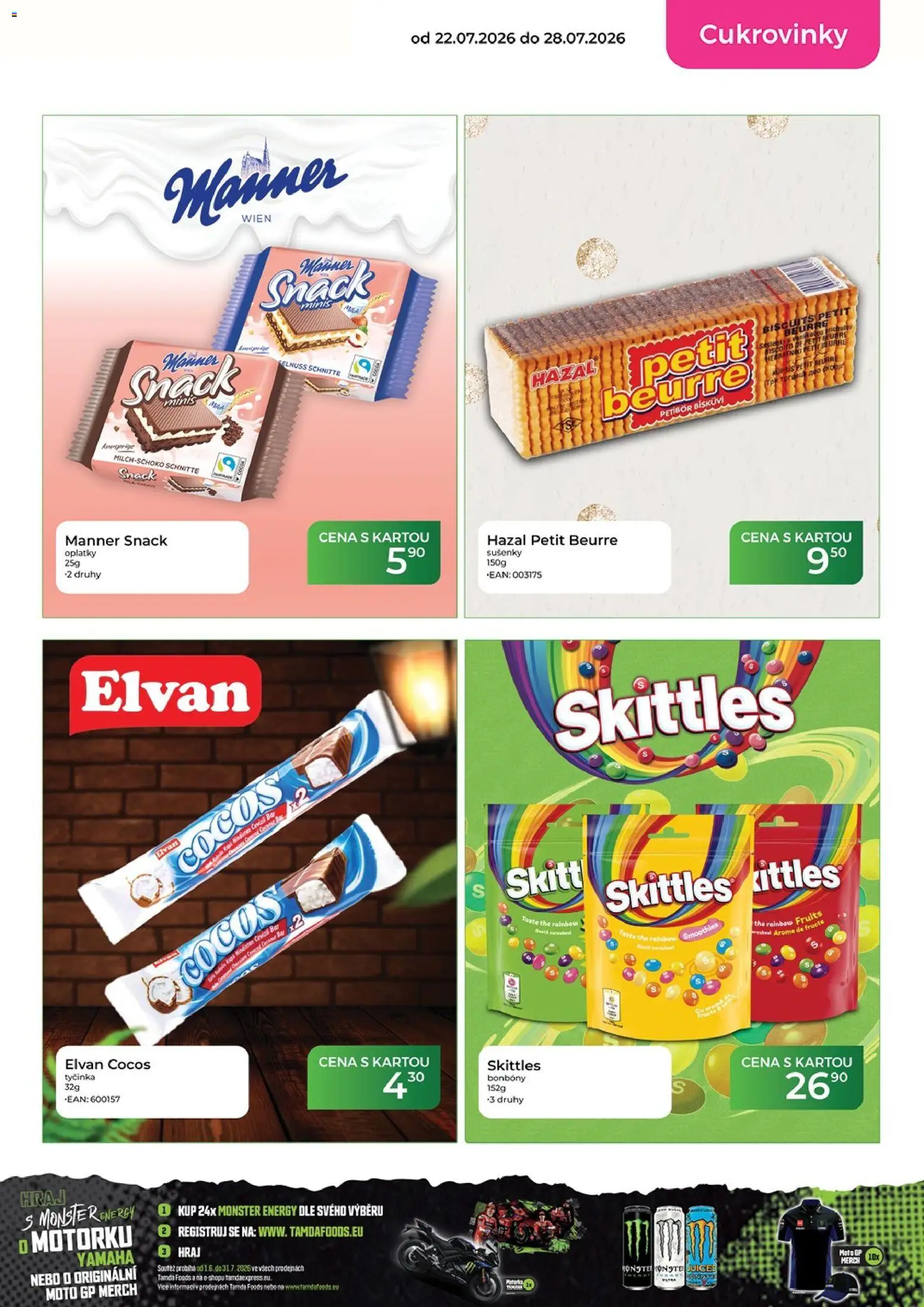 Tamda Foods leták od 22.07.2026 | Strana: 31 | Produkty: Monster, Monster Energy, Oplatky, Sušenky