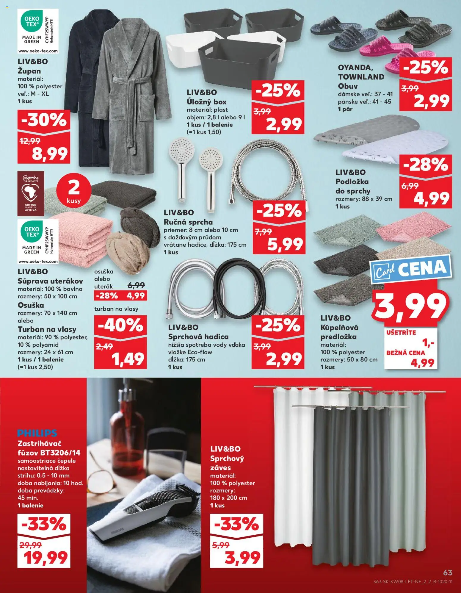 Kaufland SK akciós ujság - amely érvényes a következő dátumtól: 2026.02.19. | Oldal: 63