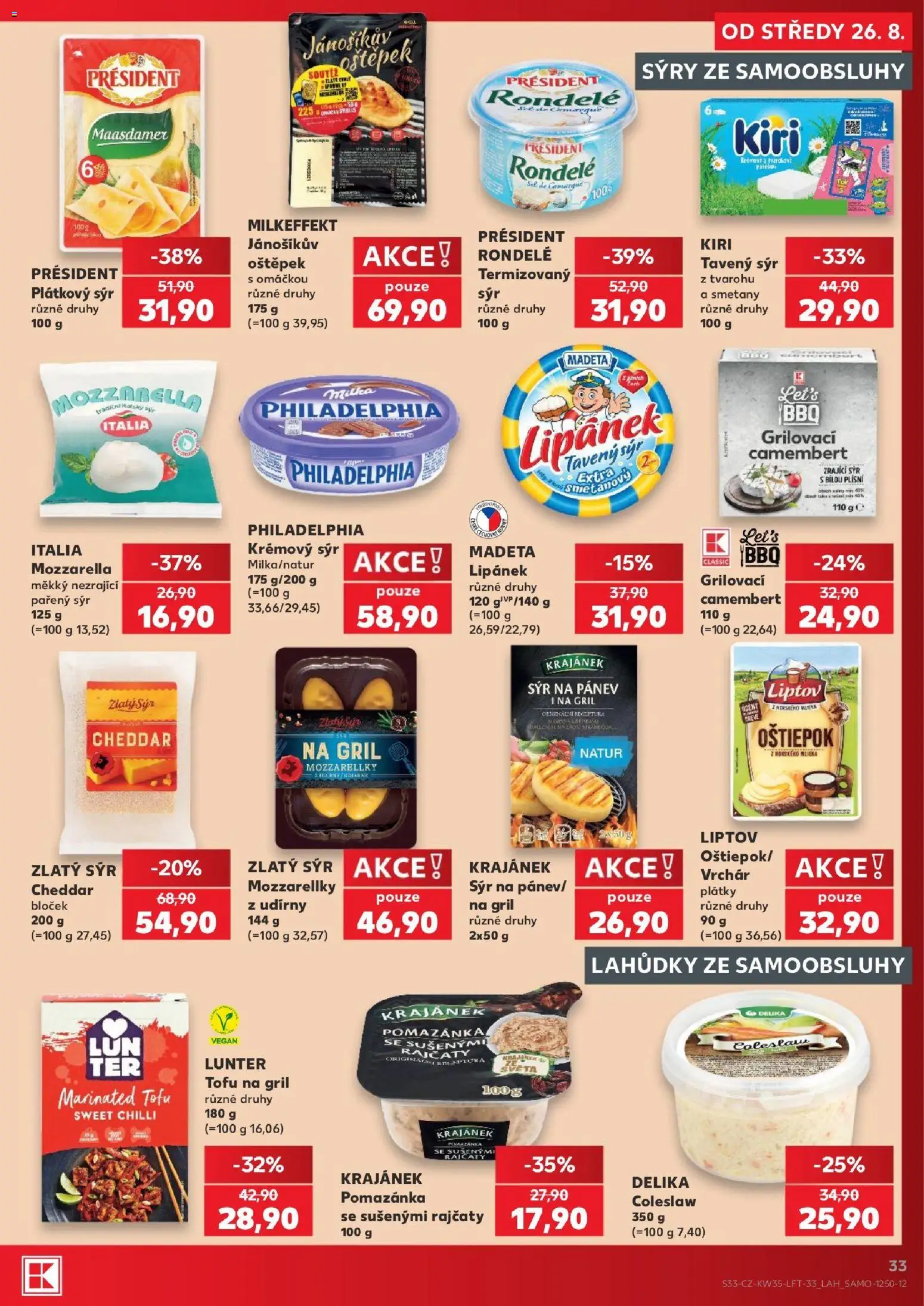 Kaufland leták od 26.08.2026 | Strana: 33