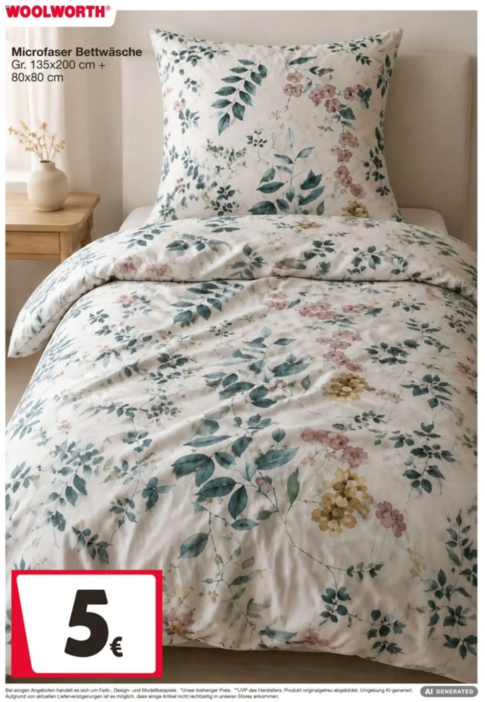 Woolworth Prospekt – gültig ab 04.09.2026 | Seite: 15 | Produkte: Bettwäsche