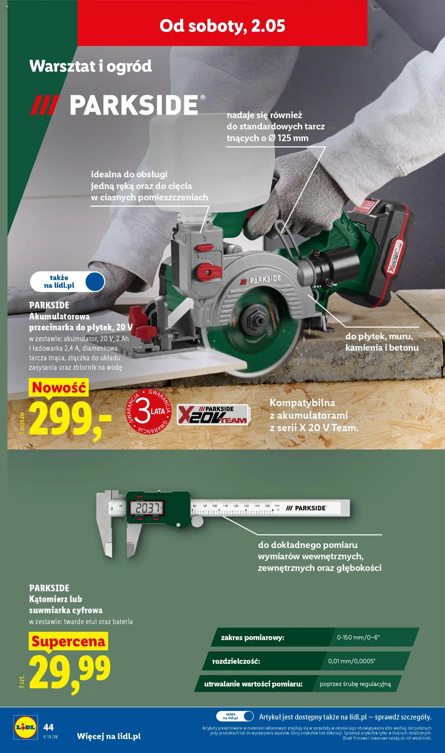 Lidl Katalog od 27.04.2026 | Strona: 52 | Produkty: Ładowarka, Bateria