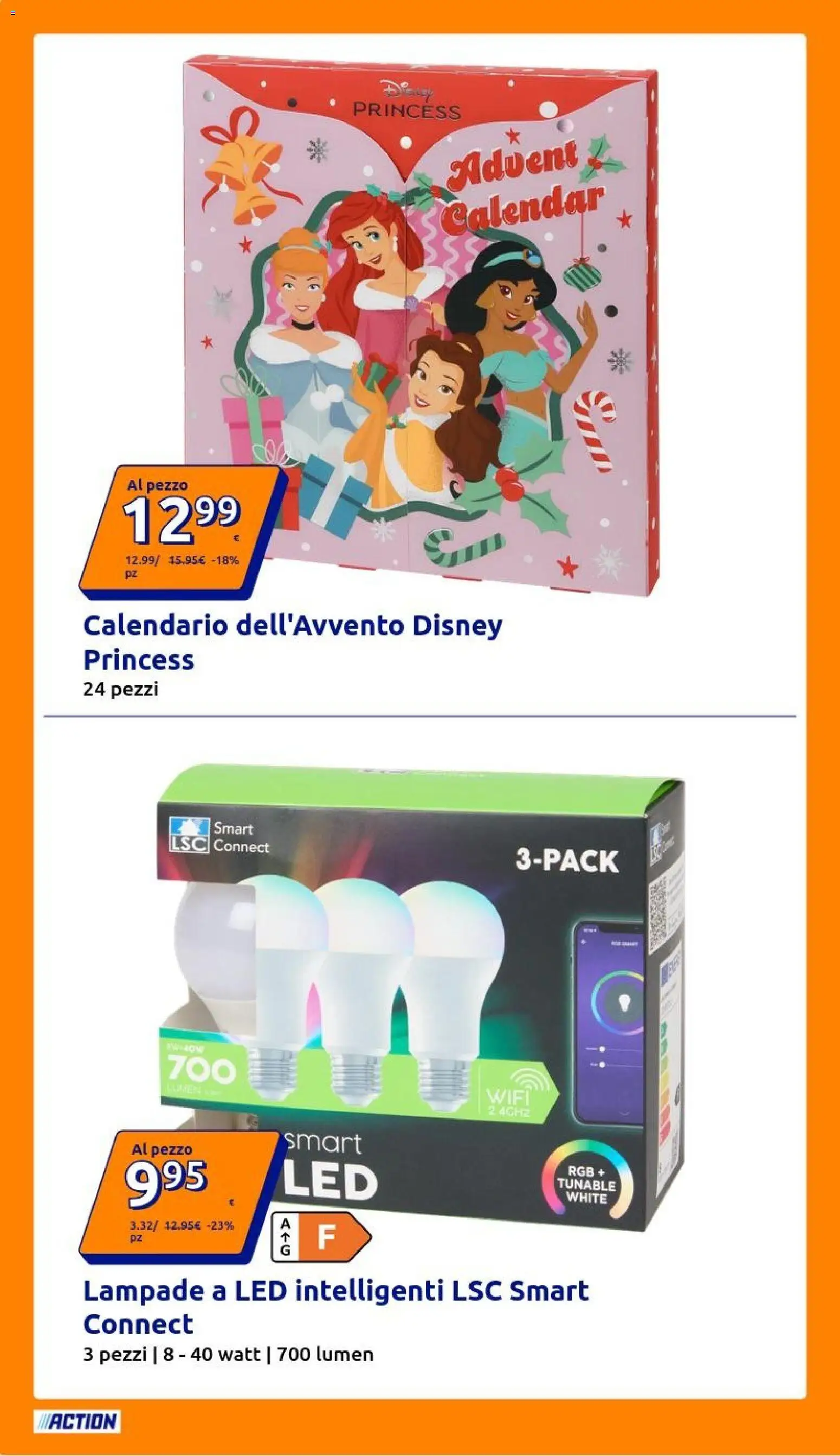 Volantino Action del 07/10/2026 | Pagina: 4 | Prodotti: Calendario dell’Avvento