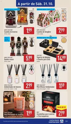 Pré-visualização Suporte de Bebidas e Snacks para Sofá, Suporte de bebidas e snacks para sofá. válido de 26/10/2026 | Página: 37 | Produtos: Bebidas, Sofá, Snacks, Difusor