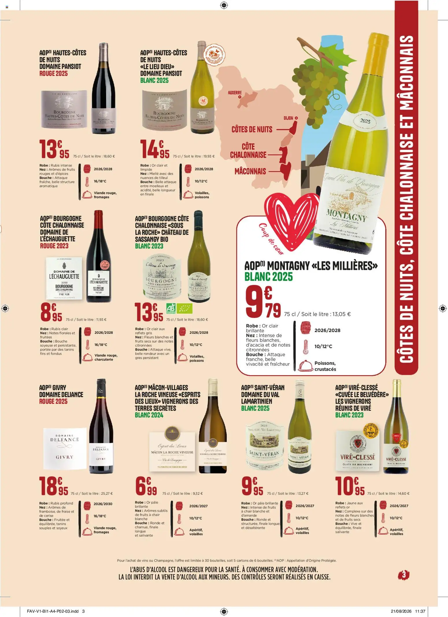 {H1} | Page: 3 | Produits: Pinot noir, Charcuterie, Fruits, Fruits secs