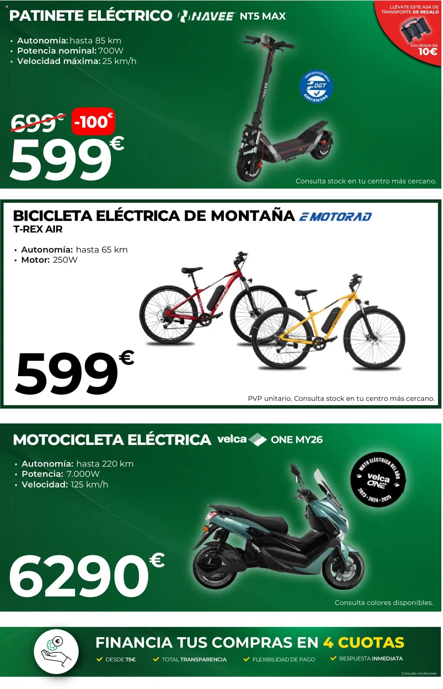 FeuVert folleto │ válido desde el 03/09/2026 | Página: 10 | Productos: Bicicleta, Patinete, Bicicleta eléctrica, Patinete eléctrico