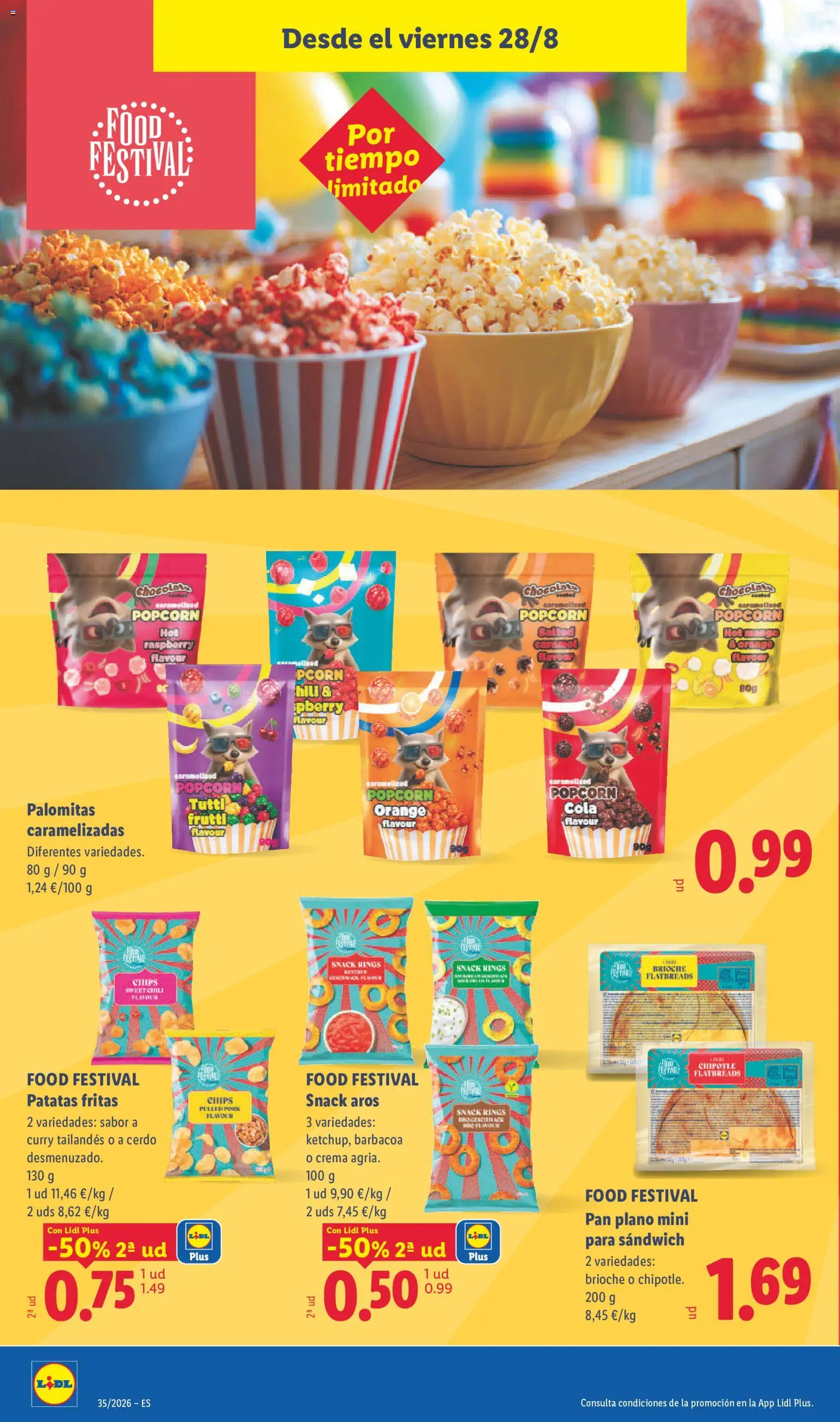 Lidl folleto │ válido desde el 24/08/2026 | Página: 30 | Productos: Palomitas, Crema, Barbacoa, Patatas